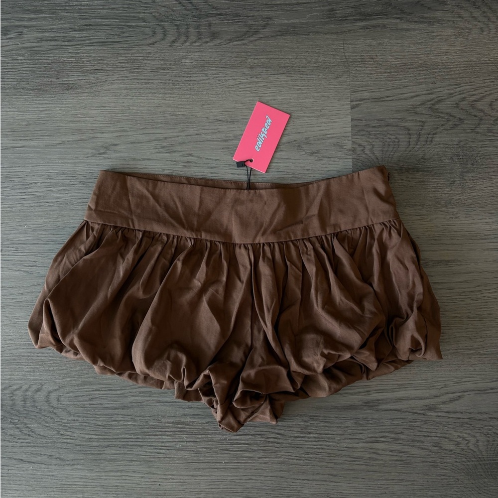 Edikted Bubble Micro Shorts